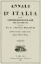 [Gutenberg 57549] • Annali d'Italia, vol. 7 / dal principio dell'era volgare sino all'anno 1750